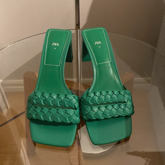 Zara heeled sandals - Picture 1 of 5